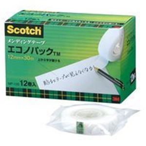 (業務用10セット) スリーエム 3M メンディングテープ MP-12S 12mm×30m 12巻