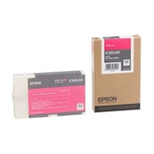 (業務用5セット) EPSON エプソン インクカートリッジ 純正 【ICM54M】 マゼンタ