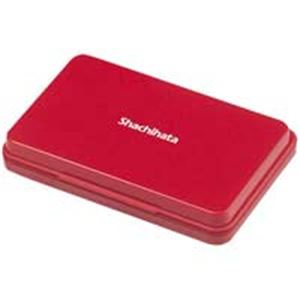 (業務用5セット) シヤチハタ スタンプ台 HGN-2-R 中形 赤 10個