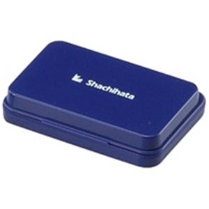 (業務用5セット) シヤチハタ スタンプ台 HGN-2-B 中形 藍 10個