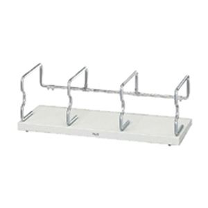 (業務用5セット) プラス ユニット本立 BS-001HL 大 ライトグレー