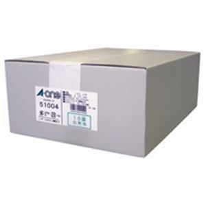 (業務用2セット) エーワン マルチカード/名刺用紙 【A4/10面 500枚】 両面印刷可 51004 ホワイト(白)