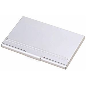 (まとめ) レイメイ藤井 アルミカードケース W65×D93×H7mm 20枚収容 CHA480 1個 【×10セット】