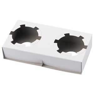 （まとめ） 水野産業 コーン＆カップホルダー 1パック（50枚） 【×5セット】