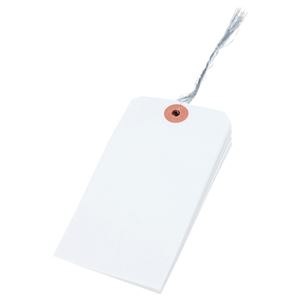 （まとめ） 大明商事 針金荷札 2号 60×120mm HN2-100 1パック（100枚） 【×20セット】