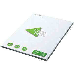 （まとめ） 長門屋商店 Color Paper A3 厚口 白 ナ-1301 1冊（100枚） 【×4セット】