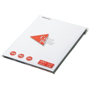（まとめ） 長門屋商店 Color Paper B5 特厚口 白 ナ-4401 1冊（50枚） 【×20セット】