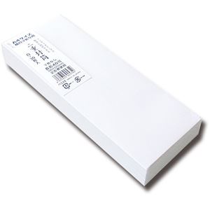 (まとめ) 二重封筒 長40 80g/m2 〒枠なし ベ574 1パック(30枚) 【×5セット】