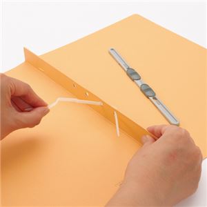 (まとめ) ライオン事務器 フラットファイル(環境) 樹脂押え具 A4タテ 150枚収容 背幅18mm 水 A-518KA4S 1セット(10冊) 【×5セット】 - 画像 (3)