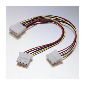 （まとめ）エレコム 内部電源分岐ケーブル KT-LLL【×10セット】