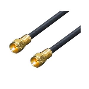 (まとめ)変換名人 アンテナ 4Cケーブル 3.0m + L型 F4-300【×5セット】