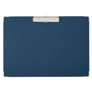 (まとめ) ライオン事務器 ボール用箋挟 A3ヨコ 紺 No.141 1枚 【×10セット】