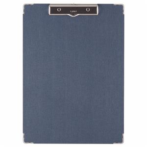 (まとめ) ライオン事務器 ボール用箋挟 B4タテ 紺 No.130 1枚 【×10セット】