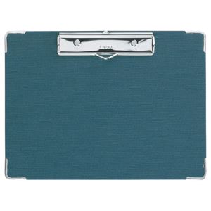 (まとめ) ライオン事務器 ボール用箋挟 B5ヨコ 紺 No.111 1枚 【×20セット】