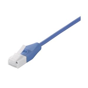 バッファロー(サプライ) ツメの折れないLANケーブル カテゴリー6 ストレート スリム 10m ブルー BSLS6SU100BL2