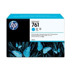 HP(Inc.) 761 インクカートリッジ 400ml シアン CM994A