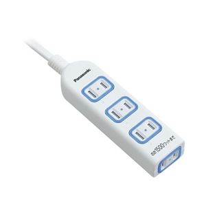 パナソニック(家電) ザ・タップX(4コ口)(5m)(ホワイト) WHA2554WKP