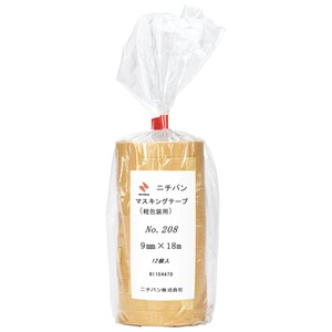 (業務用50セット) ニチバン 紙粘着テープ 208-9 9mm×18m 12巻