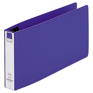 （まとめ） リヒトラブ Avanti リングファイル（カドロック＆ツイストリング） 5×11ヨコ 2穴 200枚収容 背幅36mm 青 F-880U-8 1冊 【×10セット】