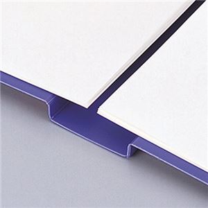 (まとめ) リヒトラブ Avanti リングファイル(カドロック&ツイストリング) 5×11ヨコ 2穴 200枚収容 背幅36mm 青 F-880U-8 1冊 【×10セット】 - 画像 (2)