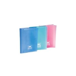 （まとめ） LIHIT LAB. 保険証ホルダー HM531 赤【×20セット】