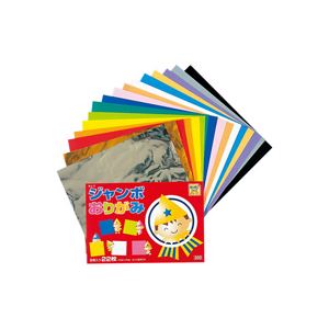 （まとめ） 今村紙工 ジャンボおりがみ J-300 22枚入【×30セット】