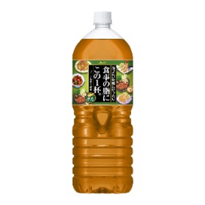 【まとめ買い】アサヒ  食事の脂にこの1杯。緑茶ブレンド PET 2.0L×12本（6本×2ケース）【代引不可】