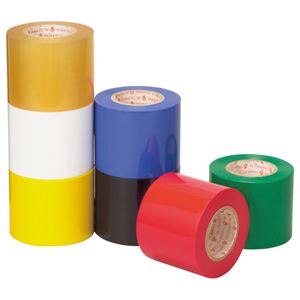 (まとめ) ヤマト ビニールテープ 50mm×10m 黒 NO200-50-21 1巻 【×15セット】 - 画像 (2)