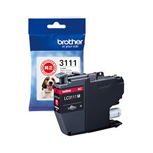 ブラザー工業 インクカートリッジ (マゼンタ) LC3111M