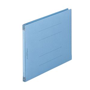 (まとめ) リヒトラブ ユーノビクイックファイル A4ヨコ 1200枚収容 背幅13～133mm 青 F-587-9 1冊 【×15セット】