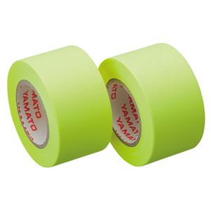 (まとめ) ヤマト メモック ロールテープ つめかえ用 25mm幅 レモン WR-25H-LE 1パック(2巻) 【×15セット】