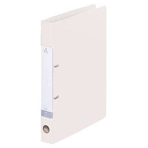 (まとめ) リヒトラブ リクエスト D型リングファイル A4タテ 2穴 230枚収容 背幅34mm 白 G2220-0 1冊 【×15セット】