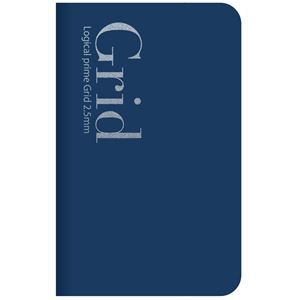 （まとめ） ロジカルプライムノート グリッド2.5 A6スリム／2.5mm方眼／120枚 NA601-10【×5セット】