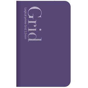 （まとめ） ロジカルプライムノート グリッド2.5 A6スリム／2.5mm方眼／120枚 NA601-13【×5セット】