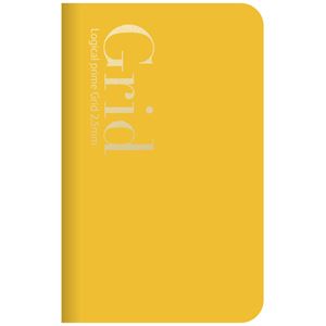 （まとめ） ロジカルプライムノート グリッド2.5 A6スリム／2.5mm方眼／120枚 NA601-3【×5セット】