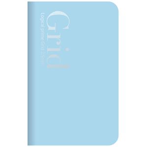 （まとめ） ロジカルプライムノート グリッド2.5 A6スリム／2.5mm方眼／120枚 NA601-6【×5セット】