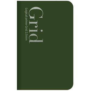 （まとめ） ロジカルプライムノート グリッド2.5 A6スリム／2.5mm方眼／120枚 NA601-9【×5セット】