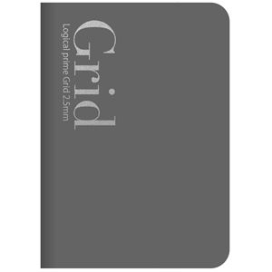 （まとめ） ロジカルプライムノート グリッド2.5 B6／2.5mm方眼／120枚 NB601-11【×5セット】