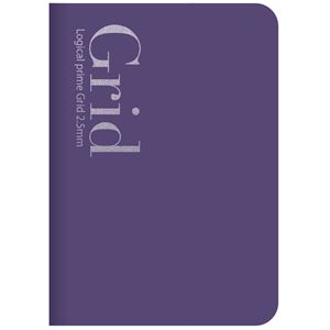 （まとめ） ロジカルプライムノート グリッド2.5 B6／2.5mm方眼／120枚 NB601-13【×5セット】