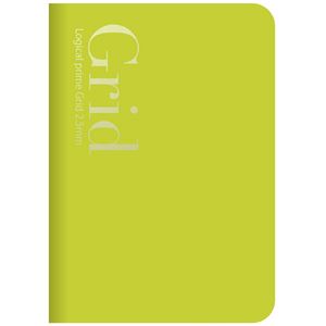 （まとめ） ロジカルプライムノート グリッド2.5 B6／2.5mm方眼／120枚 NB601-5【×5セット】