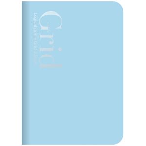 （まとめ） ロジカルプライムノート グリッド2.5 B6／2.5mm方眼／120枚 NB601-6【×5セット】