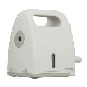 （まとめ） 手動式シャープナー PACATTO（パカット） ベージュ NEK-H101-BE【×5セット】