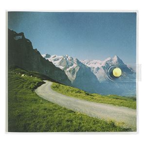 (まとめ) カバーポケットアルバム 溶着式/ましかく127判・1段ポケット台紙 フォト風景 アカ-PV127-201-3【×10セット】