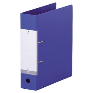 (まとめ) リヒトラブ リクエスト D型リングファイル A4タテ 2穴 650枚収容 背幅74mm 青 G2280-8 1冊 【×10セット】