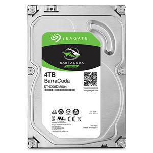 Seagate Guardian Barracudaシリーズ 3.5インチ内蔵HDD 4TB SATA6.0Gb／s 5400rpm 256MB ST4000DM004