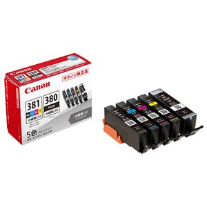 キヤノン インクタンク BCI-381s+380s／5MP 2344C003