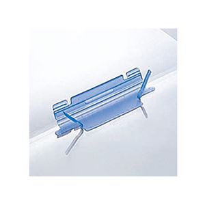 (まとめ) リヒトラブ ルーパーファイル A4タテ 2穴 100枚収容 青 F-3006-5P 1パック(5冊) 【×10セット】 - 画像 (3)