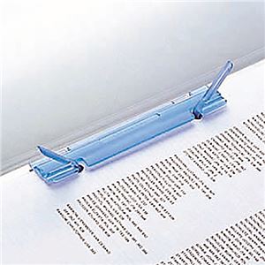 (まとめ) リヒトラブ ルーパーファイル A4タテ 2穴 100枚収容 乳白 F-3006 1冊 【×40セット】 - 画像 (4)