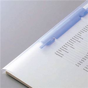 (まとめ) リヒトラブ ルーパーファイル A4タテ 2穴 100枚収容 乳白 F-3006 1冊 【×40セット】 - 画像 (6)