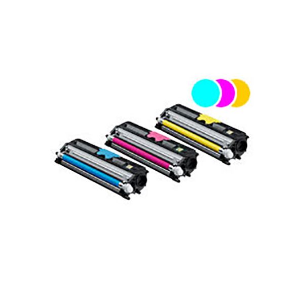 (業務用3セット)【純正品】 KONICAMINOLTA コニカミノルタ トナーカートリッジ 【TVP1600YMC カラートナー】 バリューパック